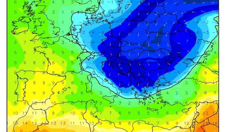 FOTO U Hrvatsku stiže neman sa sjevera: Temperature drastično padaju, evo gdje će biti najgore 10 temperatura 850 100 1png