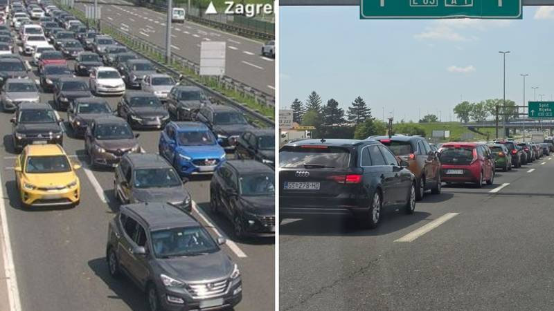 FOTO Velike gužve na Lučkom, na granicama se čeka satima, kod Karlovca kolona od 8 km! 13 dizajn bez naslova 2025 05 01t130706 023