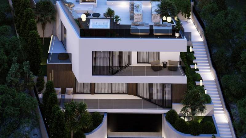 FOTO Vila u Trogiru prodaje se za 2,5 milijuna eura: Ima bazen na krovu i samo 3 spavaće sobe 16 ekskluzivna vila trogir vila bazenom krovnoj terasi pogled slika 229612218