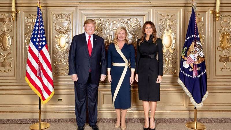 Napravili su haljinu za Kolindin susret s Trumpom i oduševili. Otada su tražena roba u gradu 13 haljina kgk
