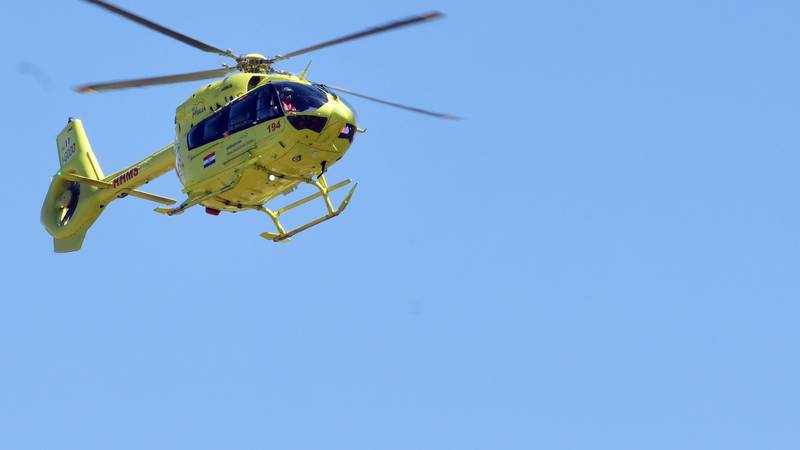 Motociklisti ozlijeđeni u Lici na moto utrci, jednog je helikopter prevezao u splitsku bolnicu 16 hel
