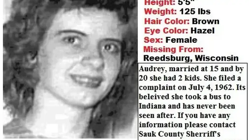Bizaran slučaj: Nestala je prije 60 godina, pronašli su je živu: 'Ne žali za ničime. Sretna je...' 10 missing mother of two reedsburg 103851357