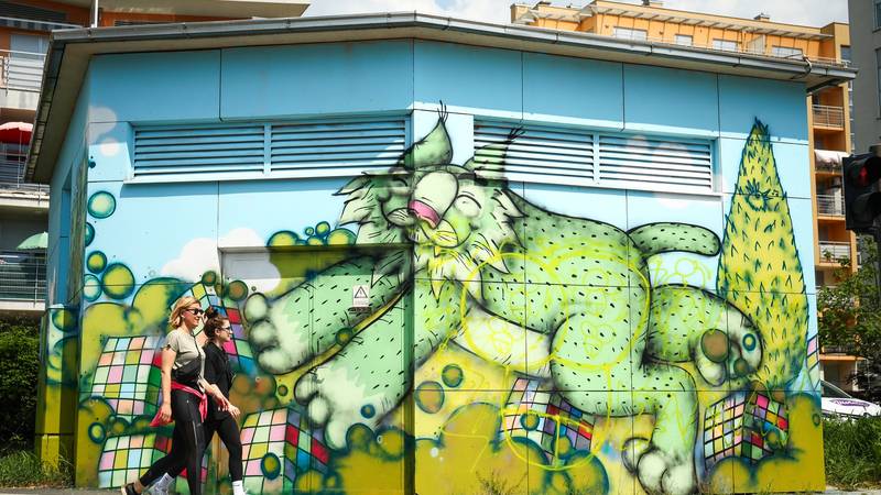 FOTO Zagreb ima novi mural! Pogledajte risa u naselju Ris 13 pxl 010525 132046330