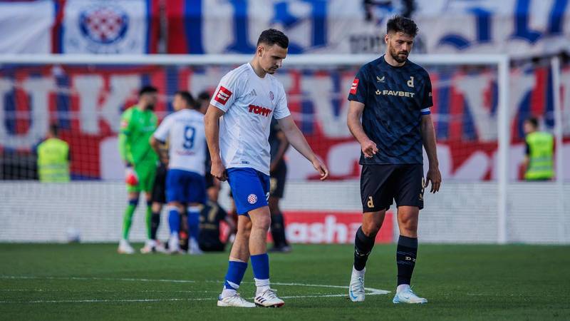 Tako se ne osvaja titula! Pogled na zadnjih pet susreta govori sve, Hajduk je uvjerljivo zadnji 13 pxl 030525 132151236