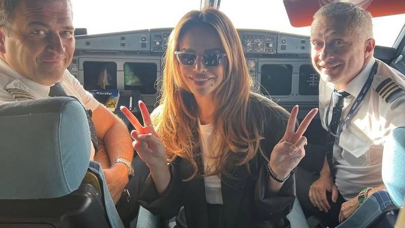 Severina iznad oblaka! Slikala se s posadom na letu Croatia Airlinesa: 'Glazbena simfonija' 16 snapinsta to 495972908 18503028865065358 6974085556142078304 n 1